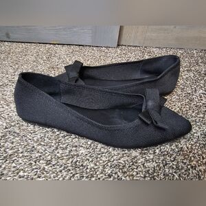 MIA Black Bow Flats sz 9